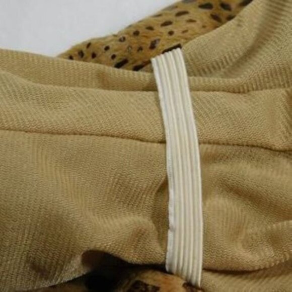 Dog Costume Dinosaur Brown Reptile Print MEDIUM Length 14-17" Girth 19-23" NWT - Picture 7 of 8